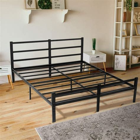 wayfair metal bed no box spring|beds without box spring required.